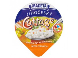 Madeta Чешский творог со свежими летними овощами 150 г